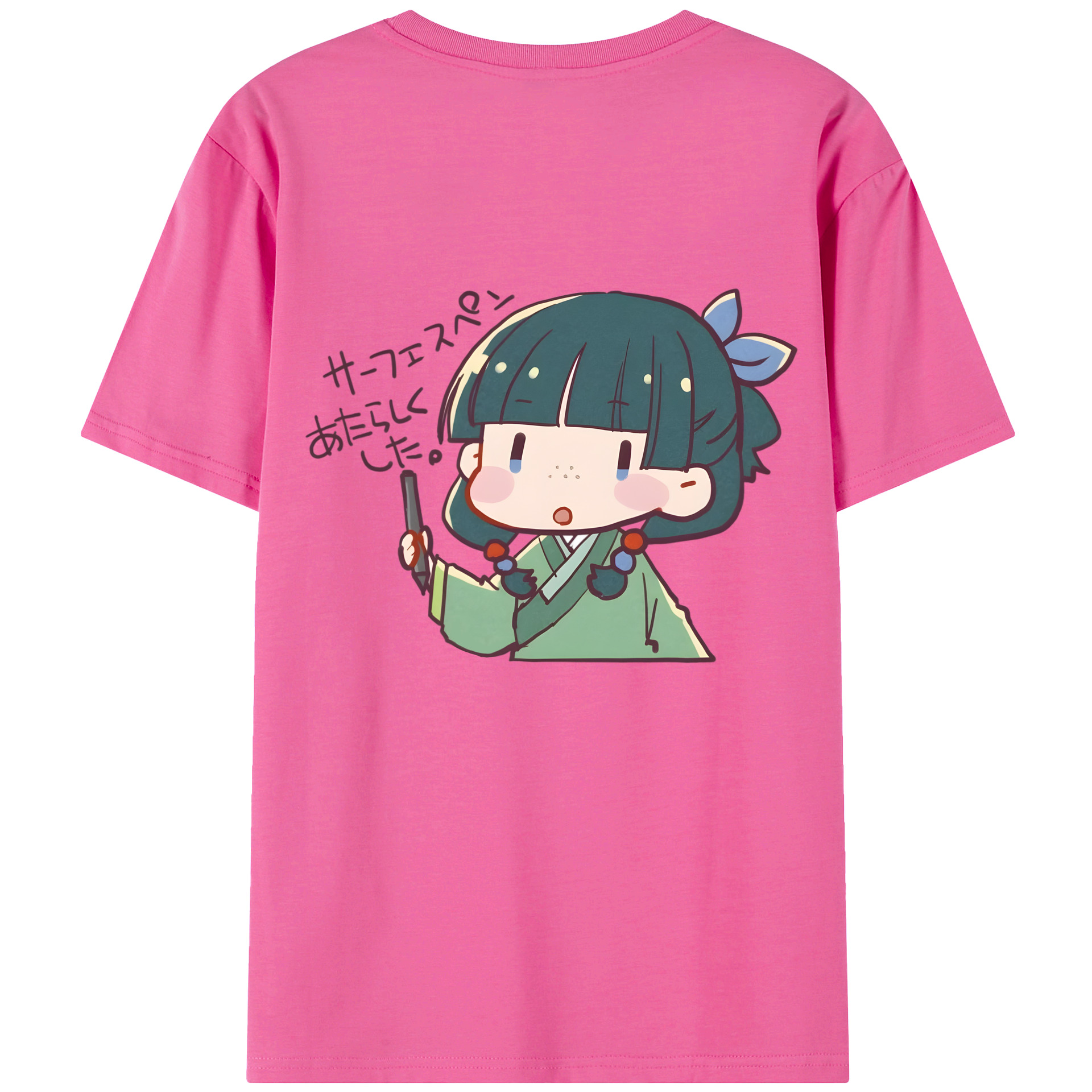 （画像用） 薬屋のひとりごと The Apothecary Diaries レディース半袖Tシャツ(バックプリント)